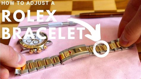 pins for rolex watch band|how to adjust rolex watch band.